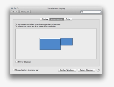 Mac Os 2 Monitors, HD Png Download, Transparent PNG
