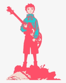 Fooly Cooly Flcl Naota - Fooly Cooly Background, HD Png Download, Transparent PNG
