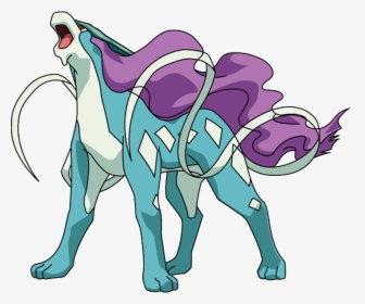 Legendary Water Pokemon Suicune - Pokemon Suicune, HD Png Download, Transparent PNG