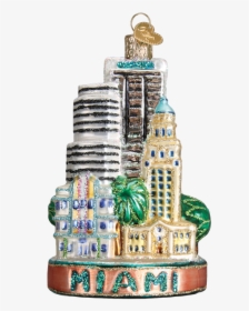 Miami Landmarks Glass Ornament - Lighthouse, HD Png Download, Transparent PNG