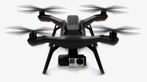 Black Drone Png Clipart - Drone With Camera Png, Transparent Png, Transparent PNG