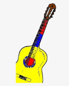 Free Vector Guitarra Colombia - Guitarra Png, Transparent Png, Transparent PNG