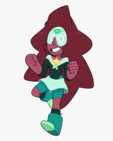 Stevonnie Red Pink Green Fictional Character Cartoon - Steven Universe Connie And Pearl Fusion, HD Png Download, Transparent PNG