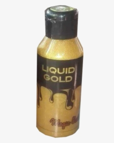 Liquid Gold - Glass Bottle, HD Png Download, Transparent PNG