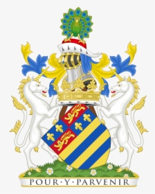 Coat Of Arms Of The Duke Of Rutland - Coat Of Arms Unicorn Transparent Background, HD Png Download, Transparent PNG