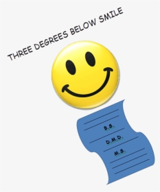 Three Degrees Below Smile - Smiley, HD Png Download, Transparent PNG