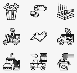 Fast Food - Fast Food Icon Packs, HD Png Download, Transparent PNG