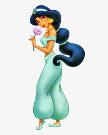 Aladdin Jafar Jasmine Cartoon Scott Naomi Princess - Jasmine Aladdin Cartoon, HD Png Download, Transparent PNG