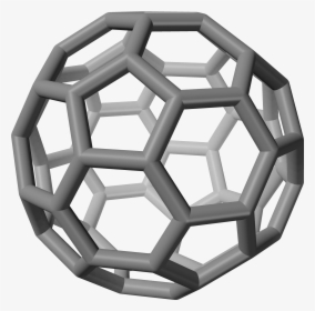 Buckminsterfullerene 3d Sticks - Crystalline Carbon, HD Png Download, Transparent PNG