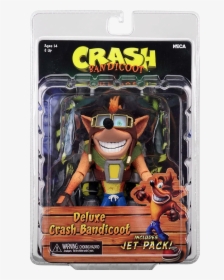 Crash Bandicoot Deluxe Figure With Jetpack, HD Png Download, Transparent PNG