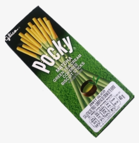 Glico Pocky Green Tea Cream Coated Biscuit Sticks Clipart - Cosmetics, HD Png Download, Transparent PNG