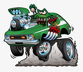 Vector Graphics , Png Download - Gremlin Car Cartoon, Transparent Png, Transparent PNG