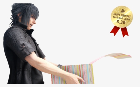 Final Fantasy Xv Noctis Birthday, HD Png Download, Transparent PNG