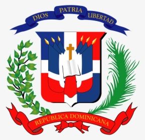 Dominican Republic Coat Of Arms Free Picture - Republica Dominicana Flag And A Transparent Background, HD Png Download, Transparent PNG
