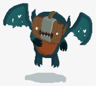Gremlins Drawing Bat - Pixel Winged Monster, HD Png Download, Transparent PNG