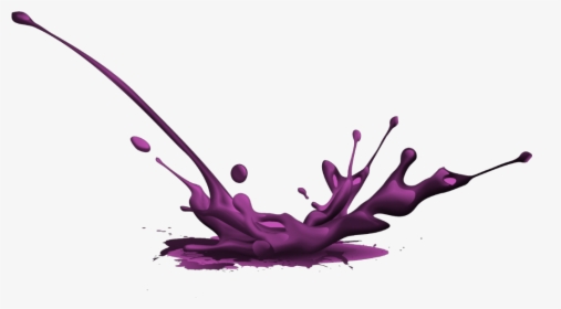 #paint #pintura #liquido #líquido #gotas #drops #mancha - Transparent Background Paint Splash, HD Png Download, Transparent PNG