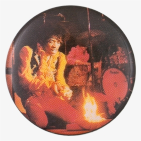 Jimi Hendrix Monterey Pop Music Button Museum - Jim Marshall Jimi Hendrix, HD Png Download, Transparent PNG