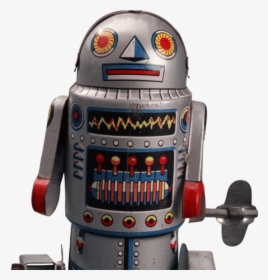 Transparent Robot Eye Png - Vintage Robot Toy Png, Png Download, Transparent PNG