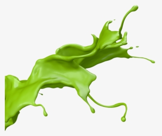 Hughson - Green Color Splash Png, Transparent Png, Transparent PNG