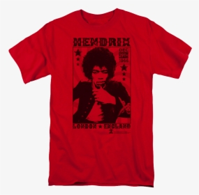 London 1966 Jimi Hendrix T-shirt - Love Lucy T Shirts, HD Png Download, Transparent PNG