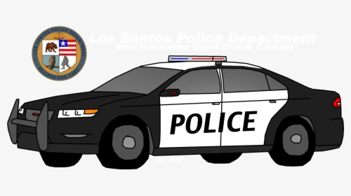Drawn Car Gta - Gta 5 Police Car Png, Transparent Png, Transparent PNG