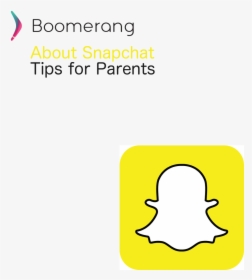Boomerang Parental Control Blog - Snapchat Snap Logo, HD Png Download, Transparent PNG