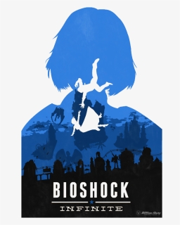 Bioshock Infinite Elizabeth Minimalist - Bioshock Infinite Poster, HD Png Download, Transparent PNG