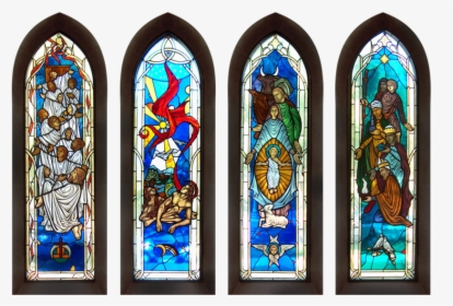 Transparent Arches Png - Stained Glass, Png Download, Transparent PNG