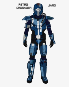 Mecha,fictional Figure,sketch,style - Star Wars Mandalorian Armor, HD Png Download, Transparent PNG