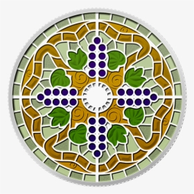 Stained Glass Coin, HD Png Download, Transparent PNG