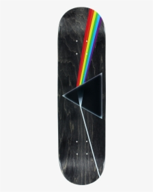 Habitat/pink Floyd Dark Side Of The Moon Skateboard - Dark Side Of The Moon, HD Png Download, Transparent PNG