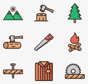 Lumberjack Icon Png, Transparent Png, Transparent PNG