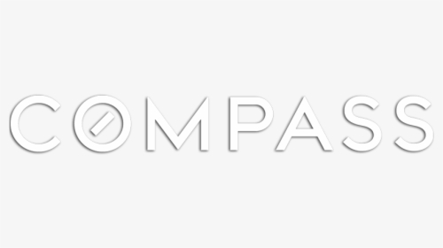 Compass Real Estate Logo White, HD Png Download, Transparent PNG