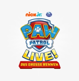 Paw Patrol Live - Paw Patrol Live Race To The Rescue Logo, HD Png Download, Transparent PNG