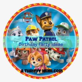 Paw Patrol Birthday Party Ideas - Paw Patrol, HD Png Download, Transparent PNG