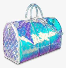Keepall Prism Monogram Bandouliere 50 Iridescent   - Louis Vuitton Keepall Prism, HD Png Download, Transparent PNG