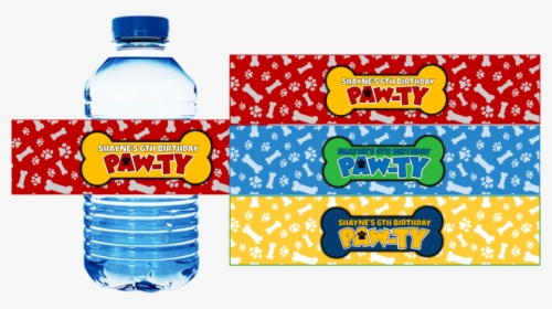 Paw Patrol Printable Water Bottle Labels, HD Png Download, Transparent PNG