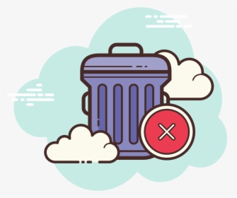 Delete Trash Icon - Online Shop Icon Png, Transparent Png, Transparent PNG
