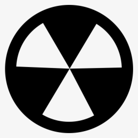 Radioactive Symbol - Hulk Logo Black And White, HD Png Download, Transparent PNG