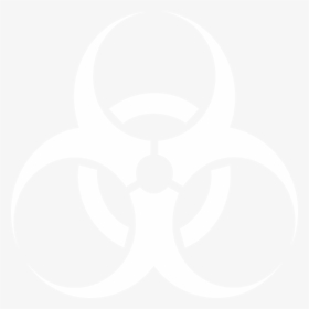 Symbol Clipart Mold Free - White Biohazard Symbol Png, Transparent Png, Transparent PNG