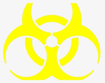 White Biohazard Symbol, HD Png Download, Transparent PNG