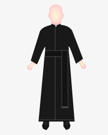 Abito Priest Clipart , Png Download - Cassock Clipart, Transparent Png, Transparent PNG