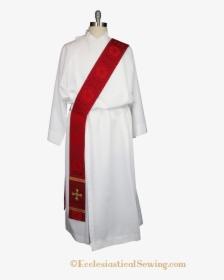Reformation Deacon Priest Pastor Clergy Stole Red Luther - Kimono, HD Png Download, Transparent PNG