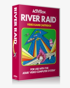 River Raid 2 Atari 2600 Game Cover To Fit A Ugc Style, HD Png Download, Transparent PNG
