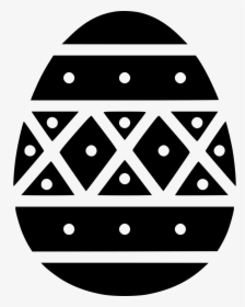 Paschal Egg Decorated Decoration Dots Stripes, HD Png Download, Transparent PNG