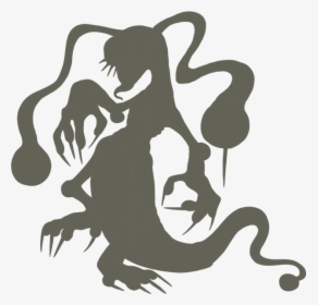Transparent Monster Silhouette Png, Png Download, Transparent PNG
