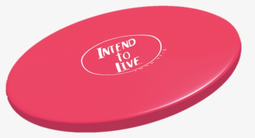 Intend To Live Frisbee, HD Png Download, Transparent PNG