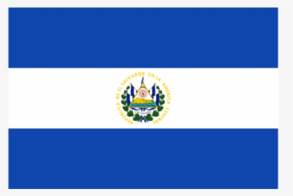 El Salvador Flag Medium, HD Png Download, Transparent PNG