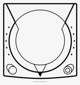 Dreamcast Coloring Page, HD Png Download, Transparent PNG