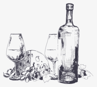 Clip Art Collection Free Bottle Drawing, HD Png Download, Transparent PNG